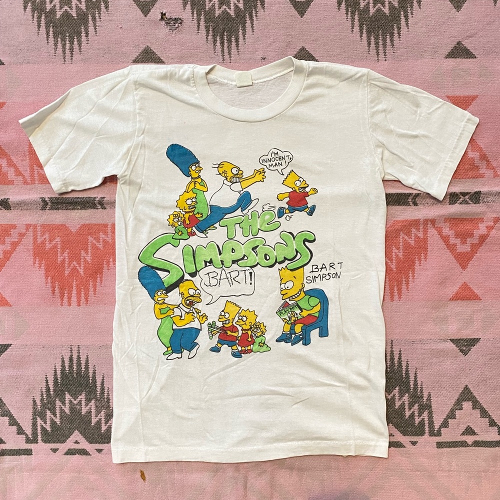 Vintage simpsons tee shirt